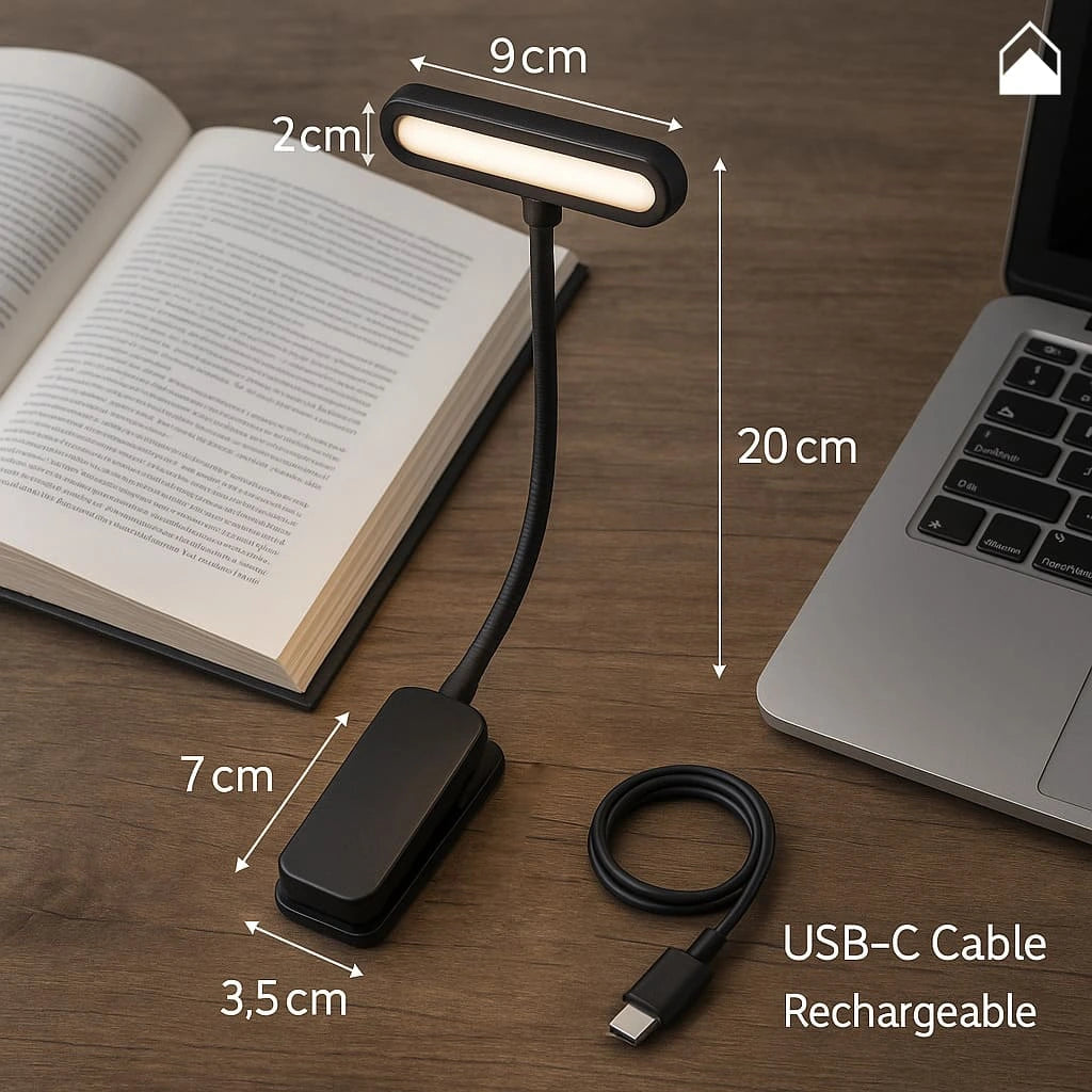GlowMate™ - Rechargeable USB Reading Light