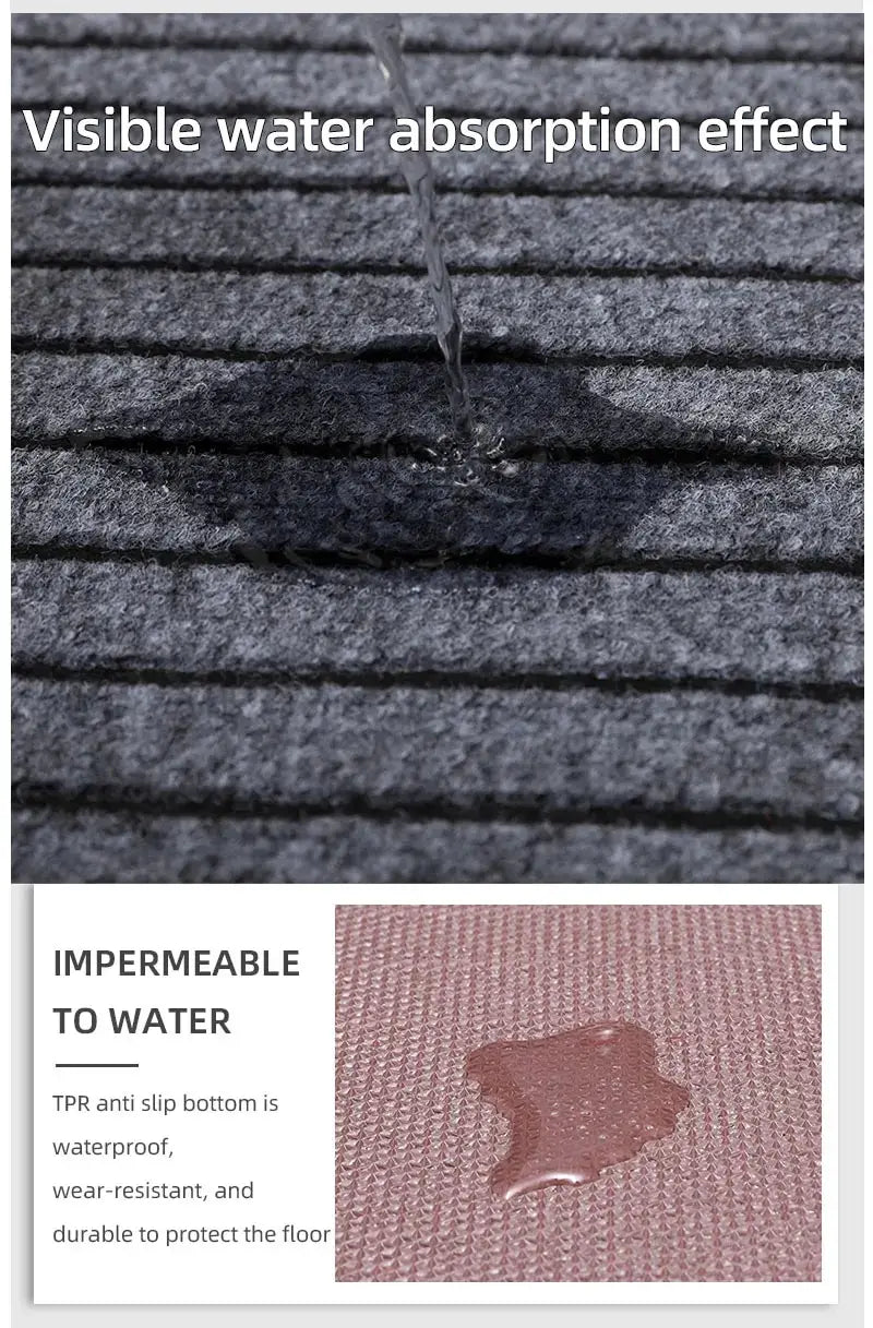 Modern Minimalist Square Floor Mat