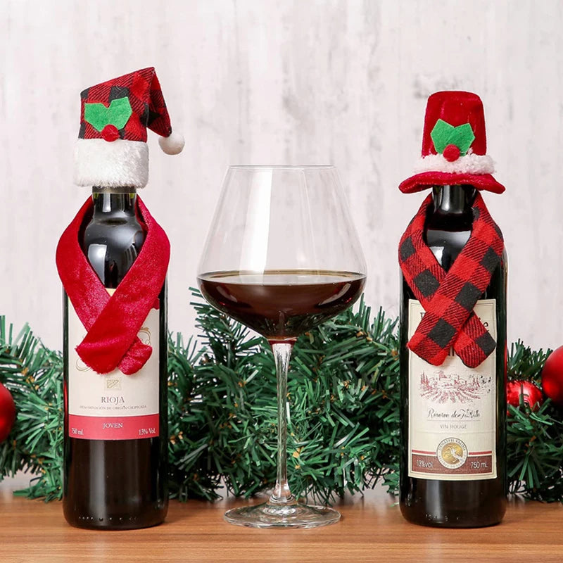 Creative Christmas Wine Bottle