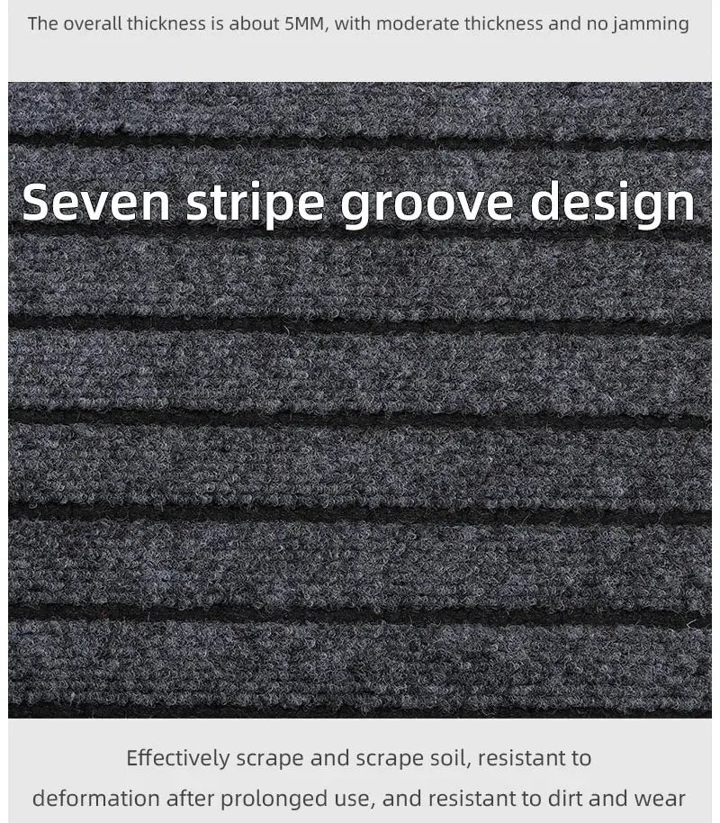 Modern Minimalist Square Floor Mat