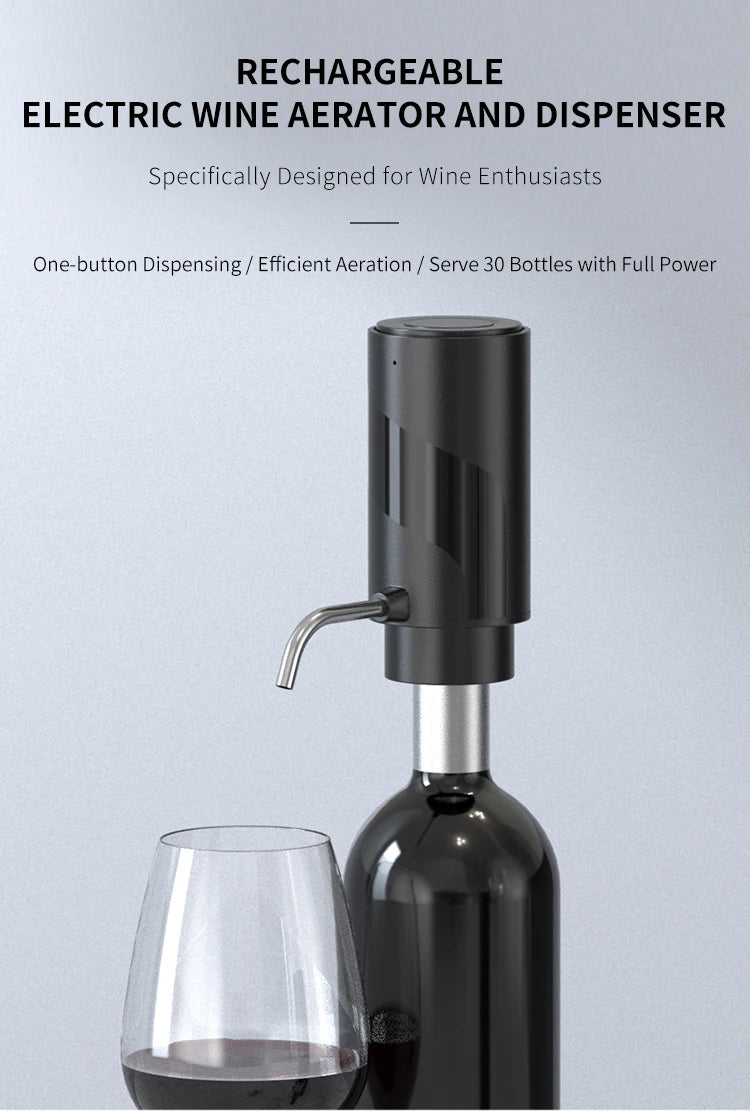Rechargeable Electric Wine Dispenser