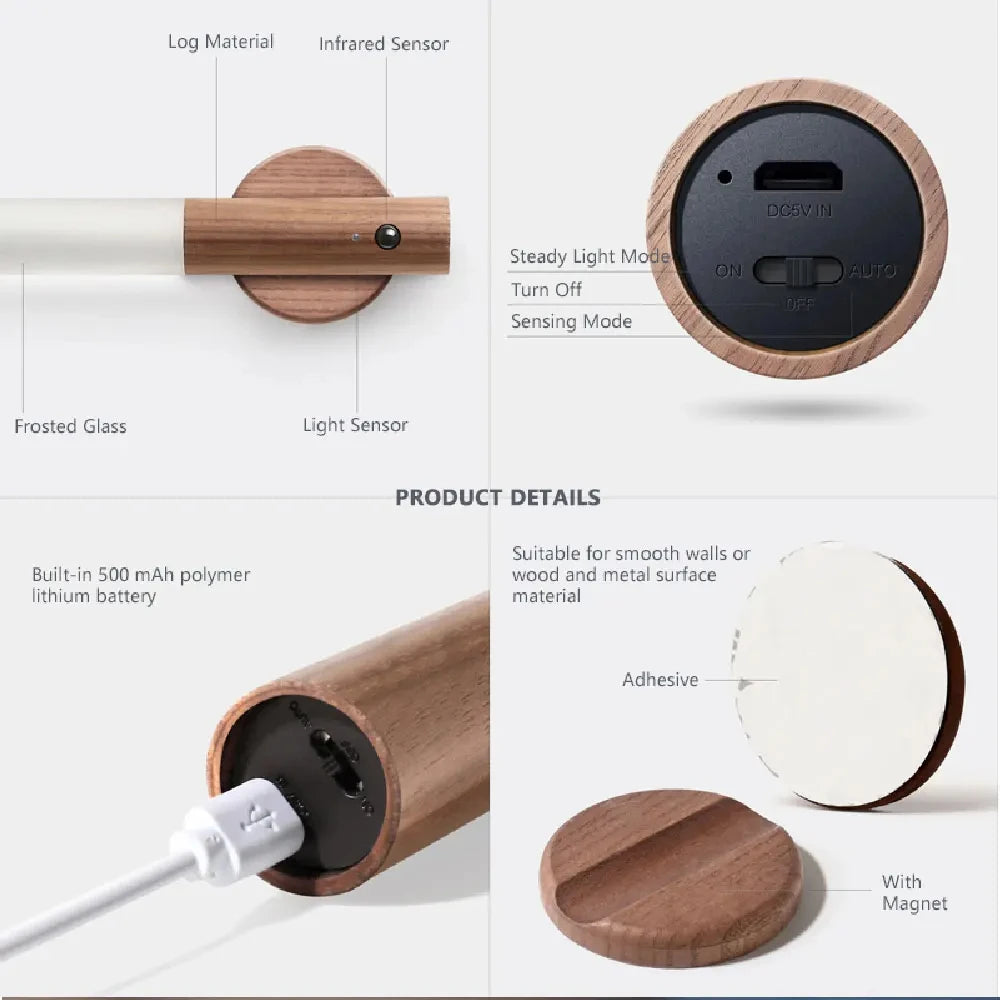 Motion Sensor Night Light 3 Colors