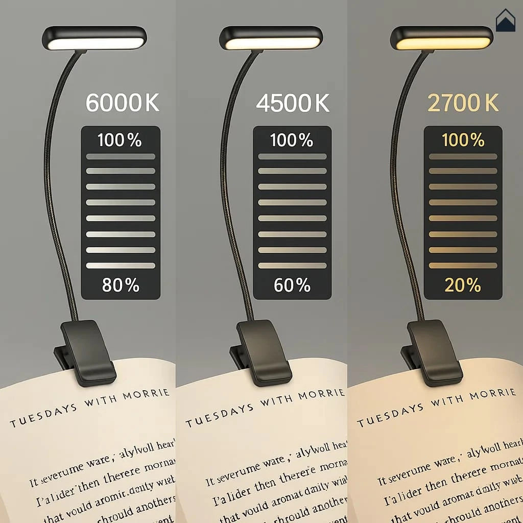 GlowMate™ - Rechargeable USB Reading Light