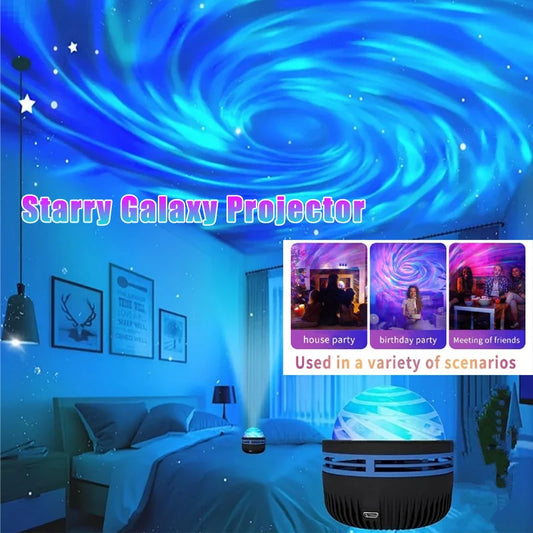 Galaxy Sky Projector Bedroom Night Light LED