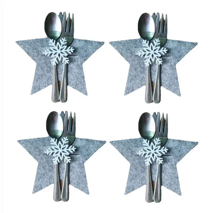 Styles Christmas Knife and Fork Holde