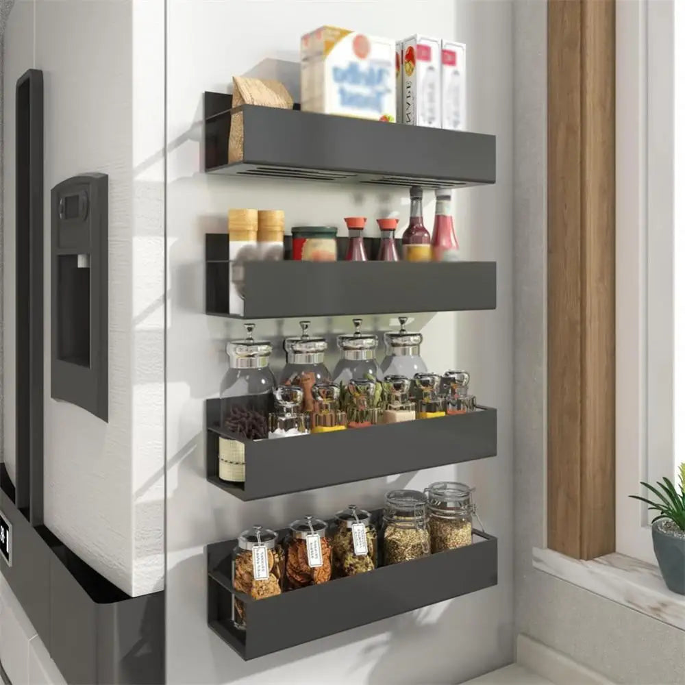 Fridge Magnetic Shelf Rack