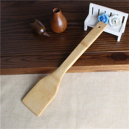 Bamboo Spoon Spatula Kitchen