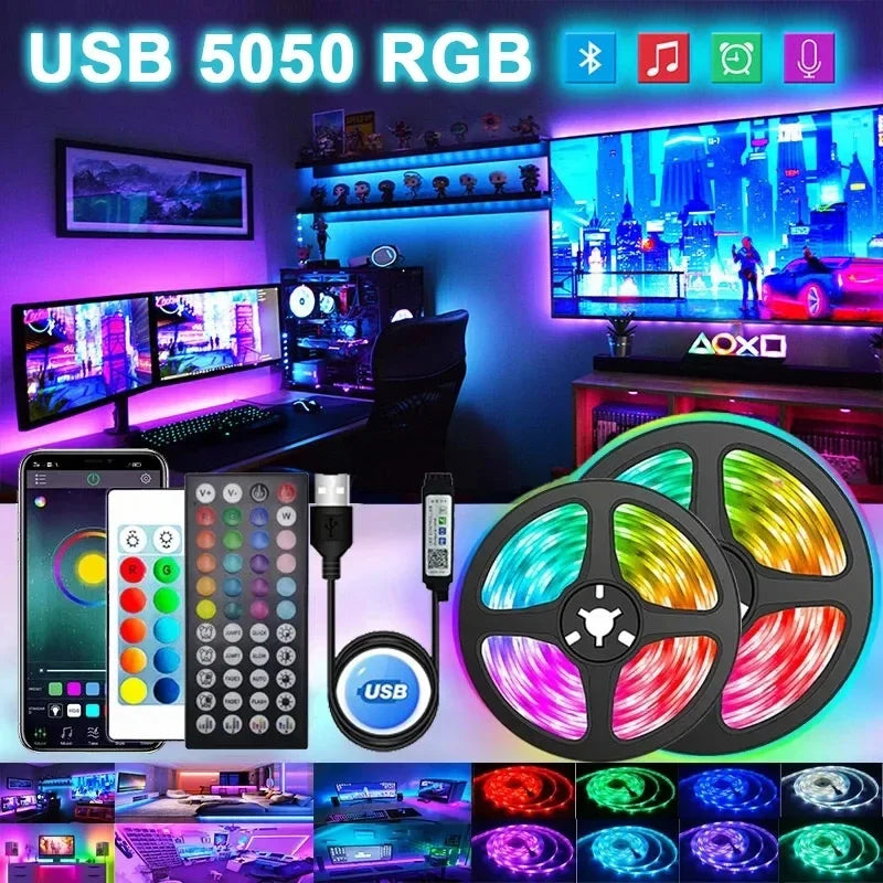 USB LED Strip Lights RGB 5050 Led Light