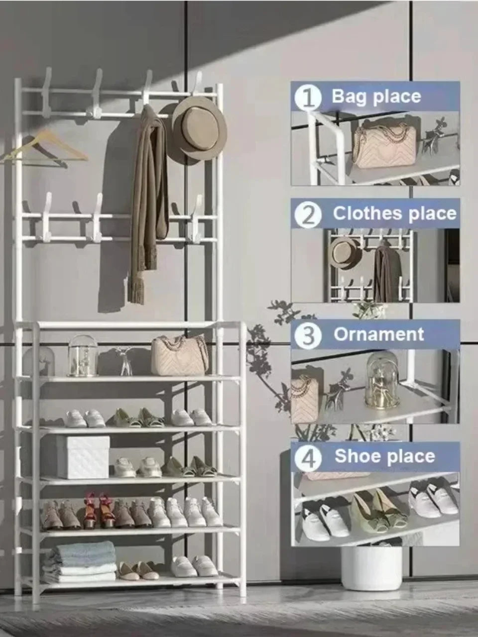 Clothes Hanger Multi-Layer Rack