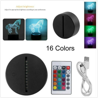 3D LED Gaming Party Lamp