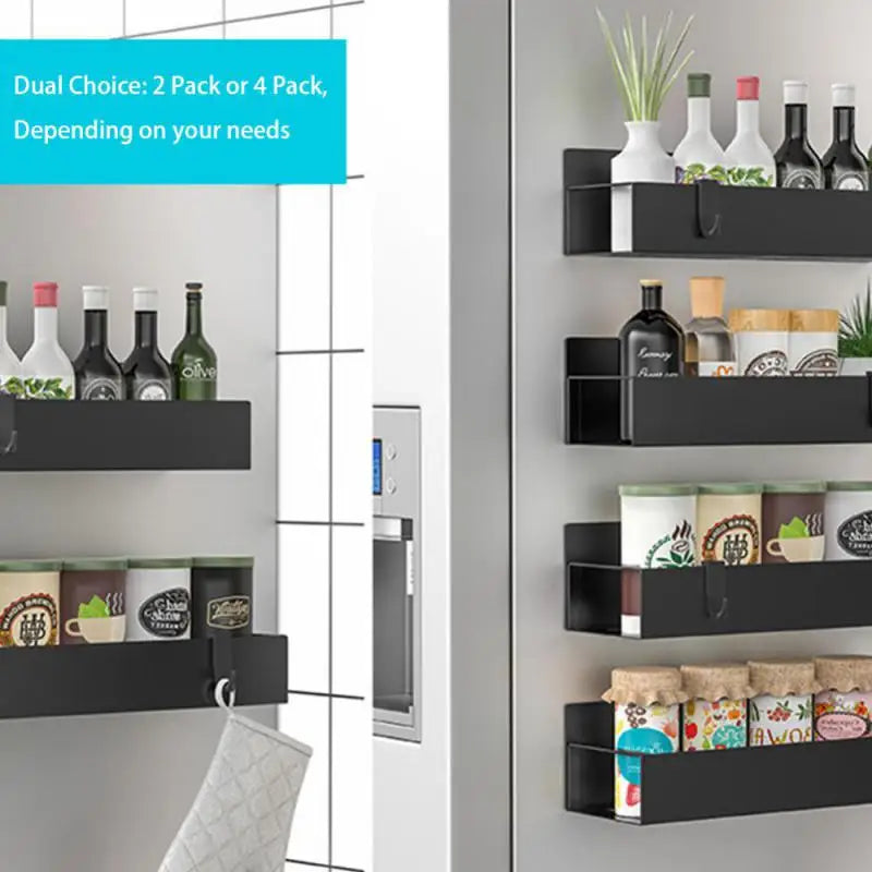 Fridge Magnetic Shelf Rack