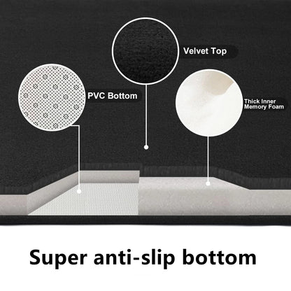 Bathroom anti slip floor mat