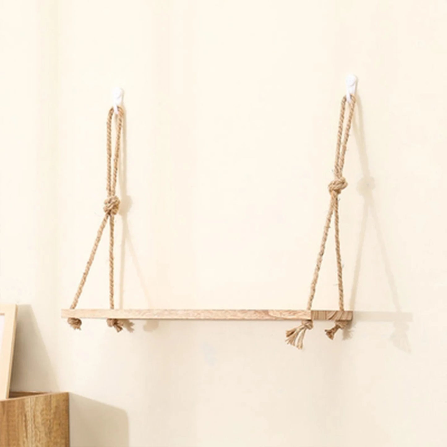 Wooden Floating Shelves for Wall Plant