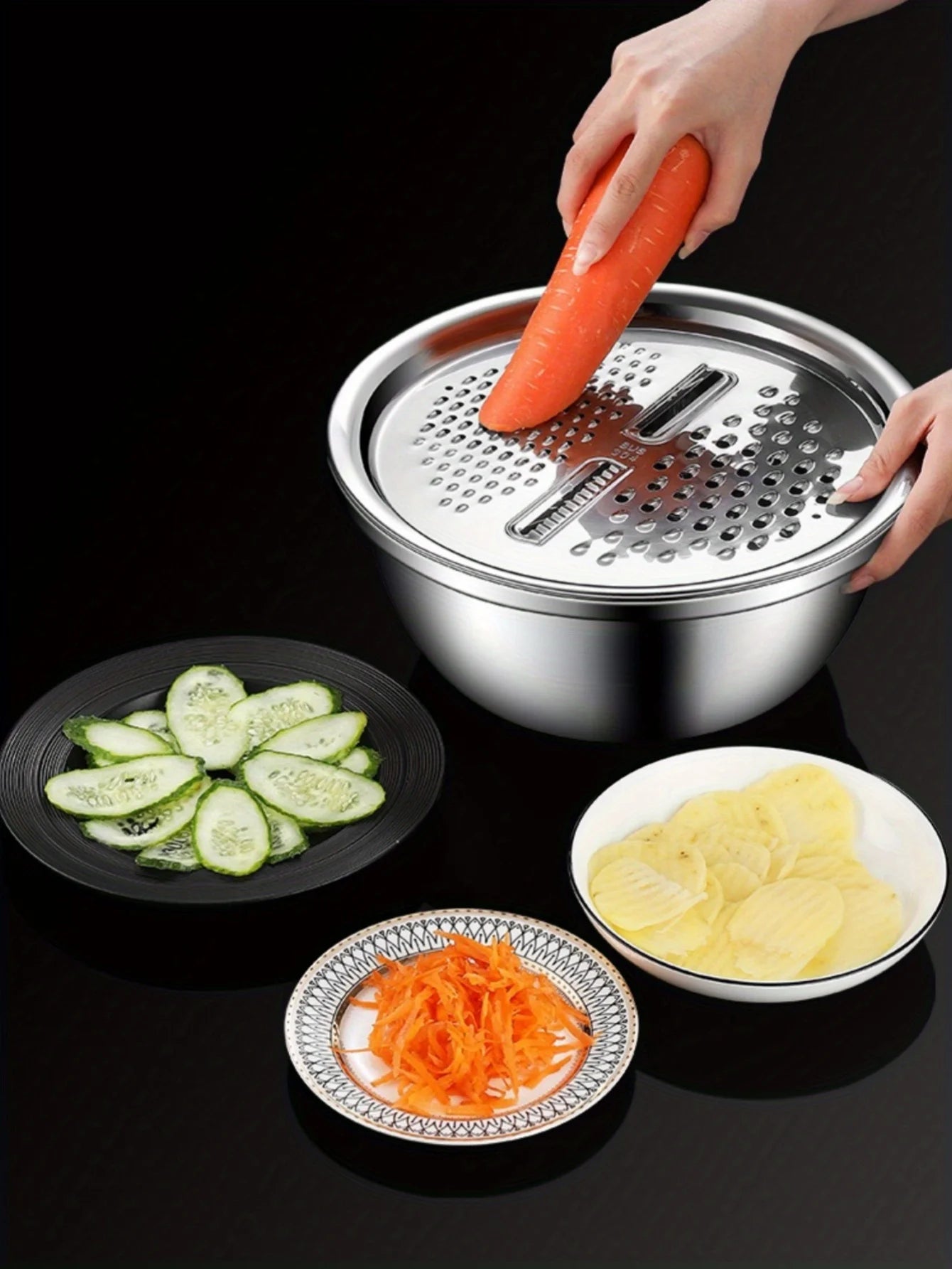 Multi functional vegetable cutter