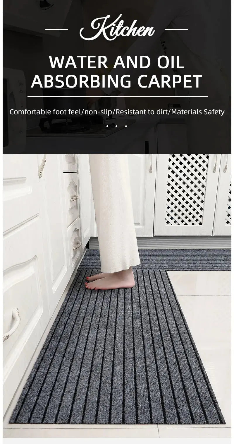 Modern Minimalist Square Floor Mat