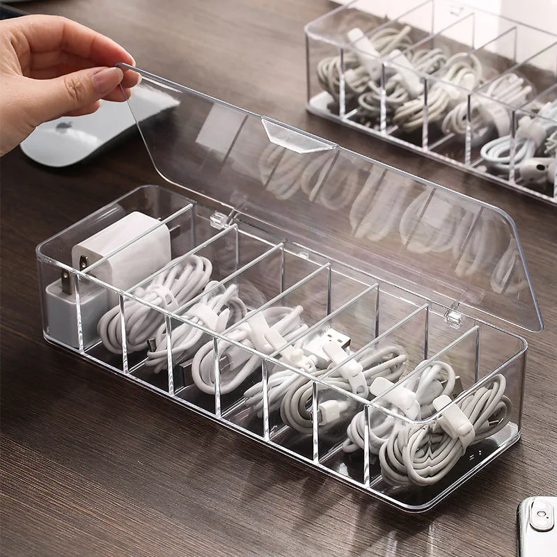 Dust proof storage cable box