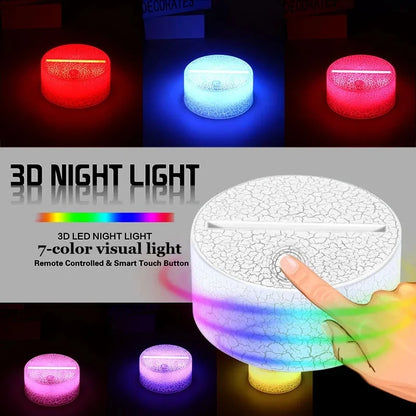 3D LED Gaming Party Lamp