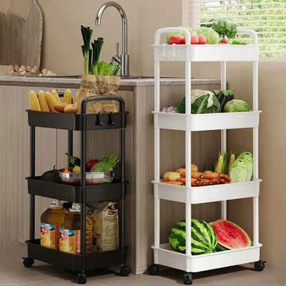 Bookshelf Storage Trolley