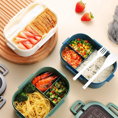 Lunch Box With Spoon Fork, Kid