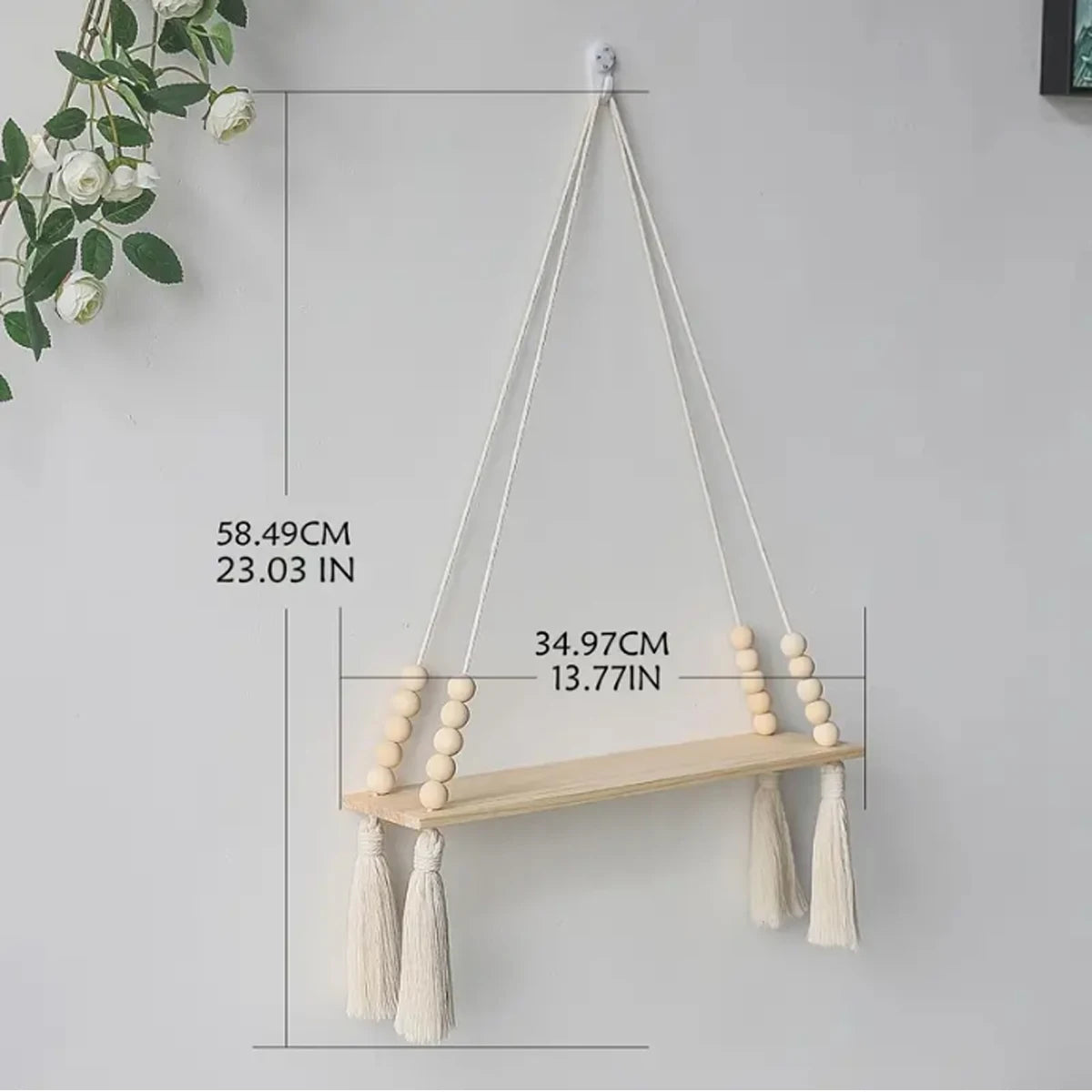 Wooden Wall Hanging Shelve