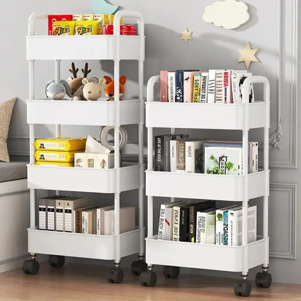 Bookshelf Storage Trolley