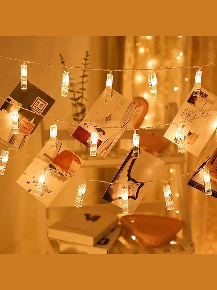 Photo Clip String Lights