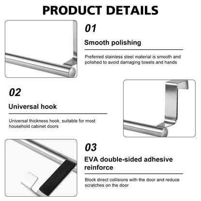 Wall Mounted Towel Rack Stainless Steel