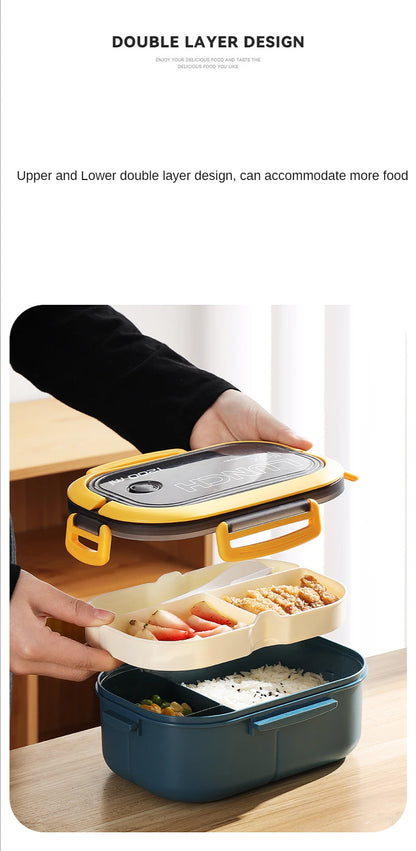 Lunch Box With Spoon Fork, Kid