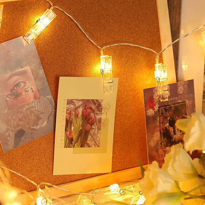 Photo Clip String Lights