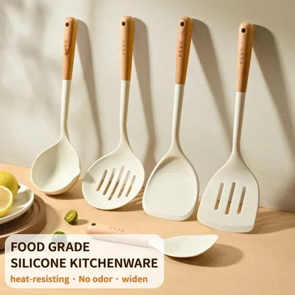 Silicone spatula set