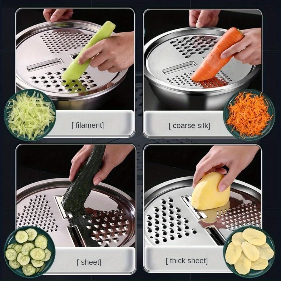 Multi functional vegetable cutter