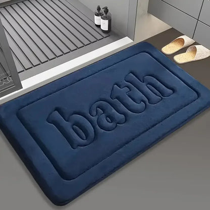 Bathroom anti slip floor mat