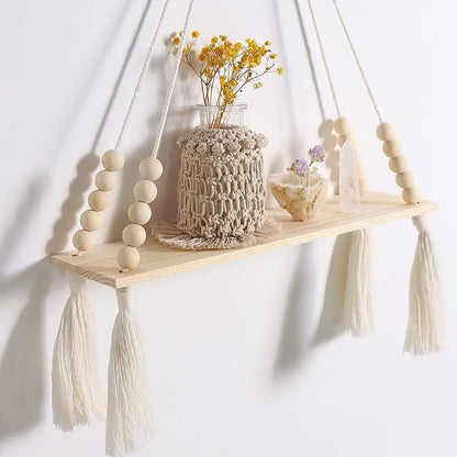 Wooden Wall Hanging Shelve