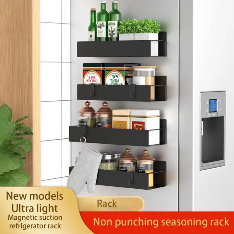 Fridge Magnetic Shelf Rack