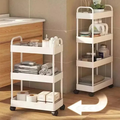 Bookshelf Storage Trolley