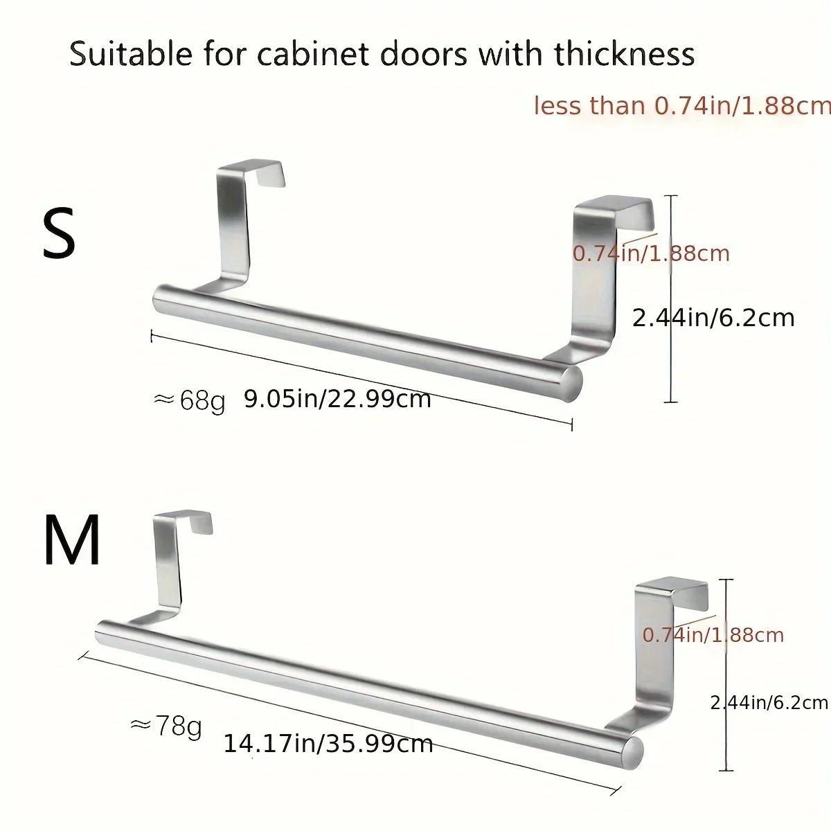 Wall Mounted Towel Rack Stainless Steel