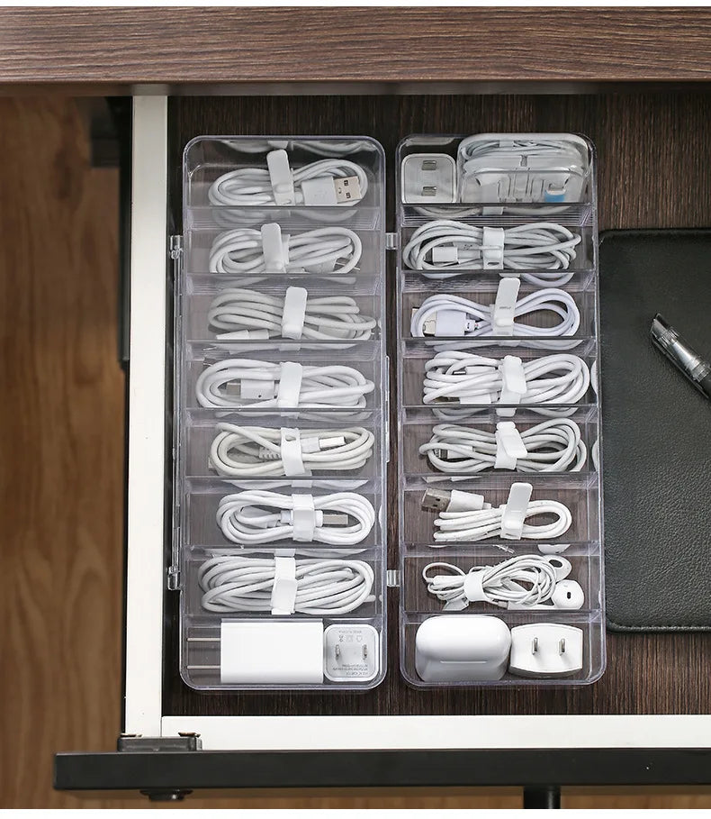 Dust proof storage cable box