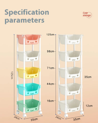 Bookshelf Snack Racks