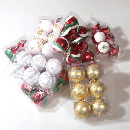 6Pcs/ Christmas Ball Ornaments