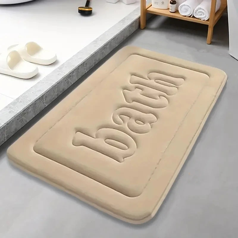 Bathroom anti slip floor mat