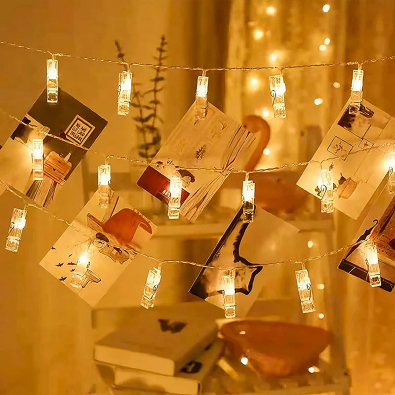 Photo Clip String Lights