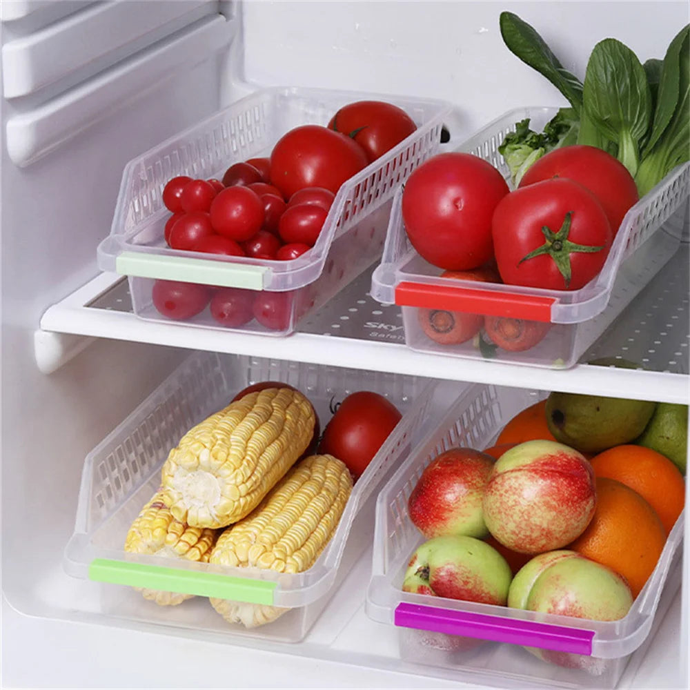 Transparent Refrigerator Storage