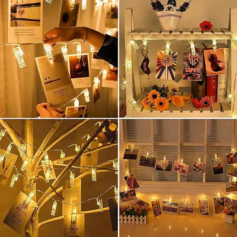 Photo Clip String Lights