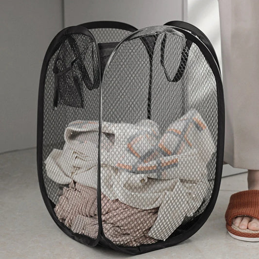 Folding Dirty Laundry Sorting Basket