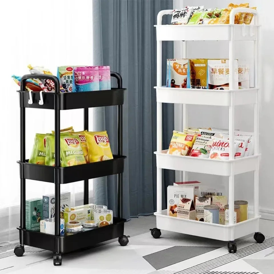 Bookshelf Storage Trolley