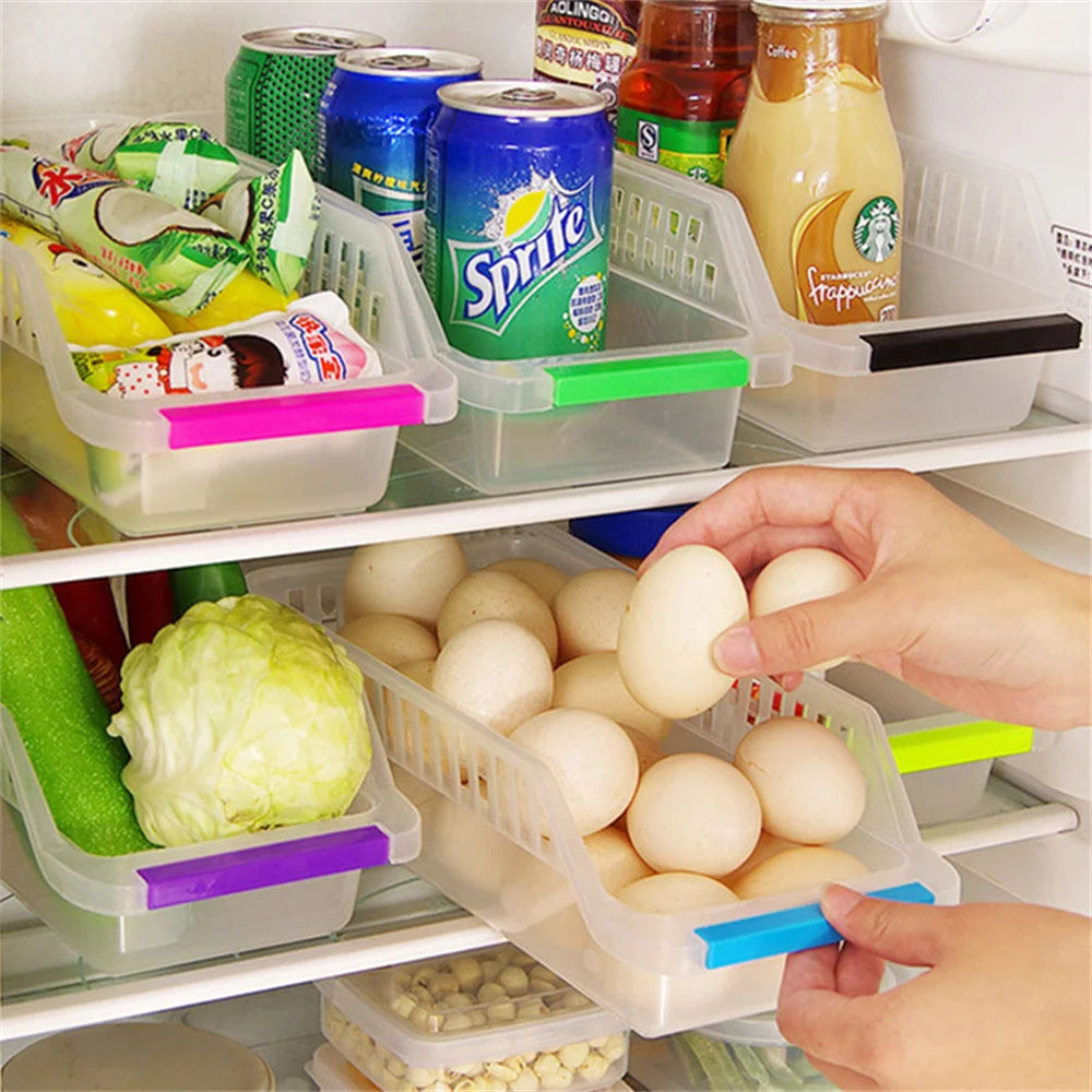 Transparent Refrigerator Storage