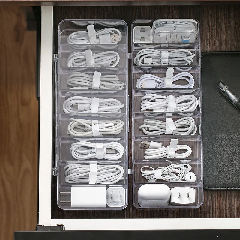 Dust proof storage cable box