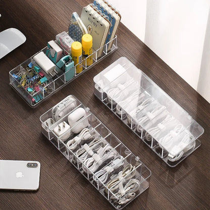 Dust proof storage cable box