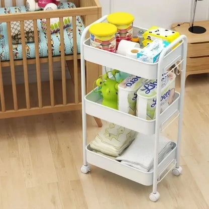 Bookshelf Storage Trolley