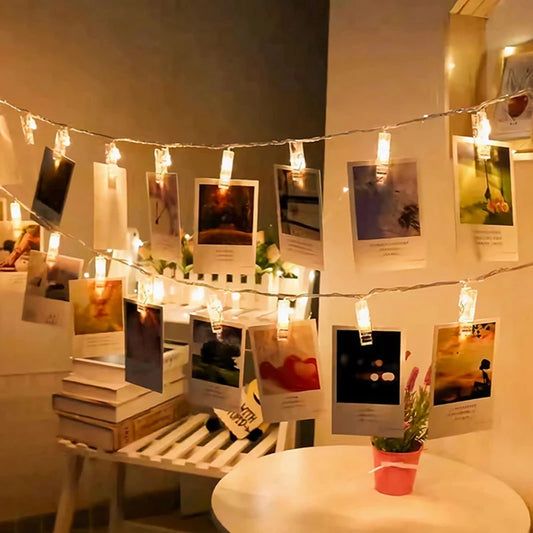 Photo Clip String Lights